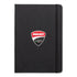 Taccuino nero grande con badge Ducati Corse, Brand, SKU o937000163, Immagine 0